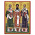 Byzantine icon of the Three Pillars of Orthodoxy (Saints Photius the Great, Gregory Palamas, and Mark of Ephesus) by the hand of Georgi Chimev Byzantine icon of the Three Pillars of Orthodoxy (Saints Photius the Great, Gregory Palamas, and Mark of Ephesus) by the hand of Georgi Chimev