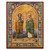 Russian icon of Saints Joachim and Anna, the parents of the Theotokos (Virgin Mary) with beautiful decorative border and haloes Russian icon of Saints Joachim and Anna, the parents of the Theotokos (Virgin Mary) with beautiful decorative border and haloes