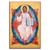Icon of Christ in glory, dressed in radiant white and enthroned on the Cherubim and Seraphim Icon of Christ in glory, dressed in radiant white and enthroned on the Cherubim and Seraphim