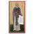 The Russian missionary to Alaska Saint Herman, dressed in monastic garb and holding a scroll 