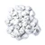 Close view of powdery white Lemon Blossom Incense. 