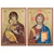 Christ and Theotokos (Grygorenko) Icon Set - Y035 Christ and Theotokos (Grygorenko) Icon Set - Y035