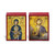 Christ and Theotokos (Hagia Sophia) Micro Icon Set Christ and Theotokos (Hagia Sophia) Micro Icon Set