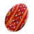 Ukrainian Painted Red Egg Ukrainian Painted Red Egg