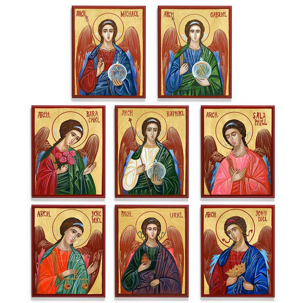 Holy Archangels Icon Set - Y014