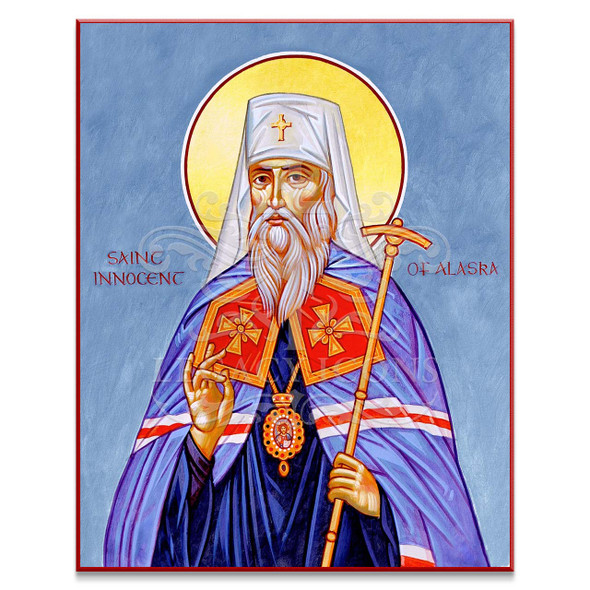 Saint Innocent of Alaska (Koufos) Icon - S163