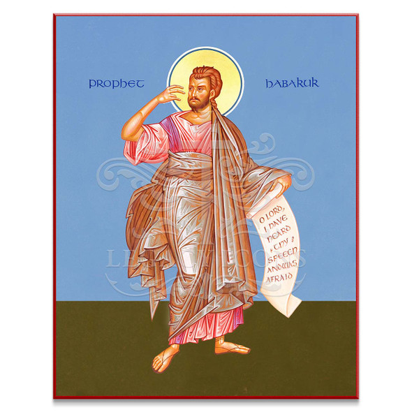Prophet Habakkuk (Koufos) Icon - S398