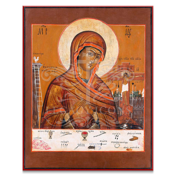 Theotokos of the Passion (XXc) Icon - T201 - Legacy Icons
