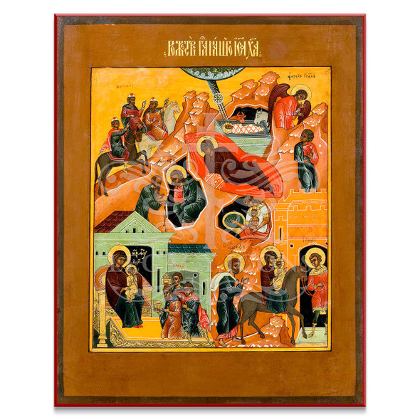 Nativity of Christ (XXc) Icon - F382