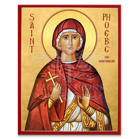 Saint Phoebe the Deaconess Icon - S579