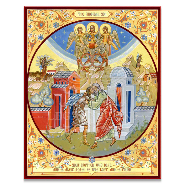 Prodigal Son (XXIc) Cathedral Icon - F316