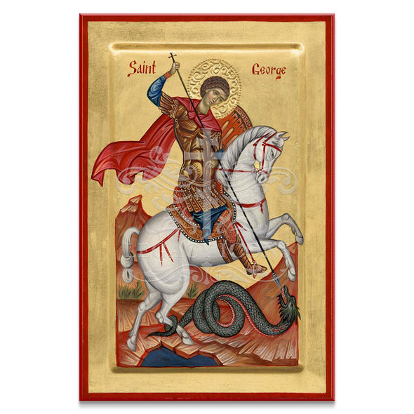 saint george and the dragon icon