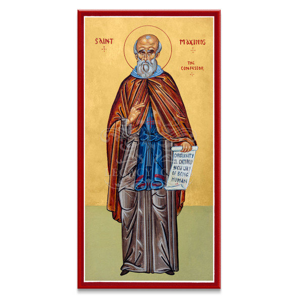 Orthodox Icon of saint maximus the confressor 