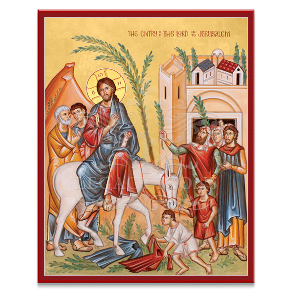The Lord Jesus' triumphal entry into Jerusalem