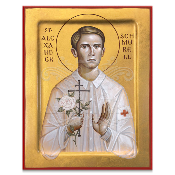 Saint Alexander Schmorell (Swenson) Icon - S729