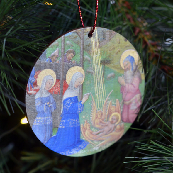 Wood Tree Ornament Set - H2601W