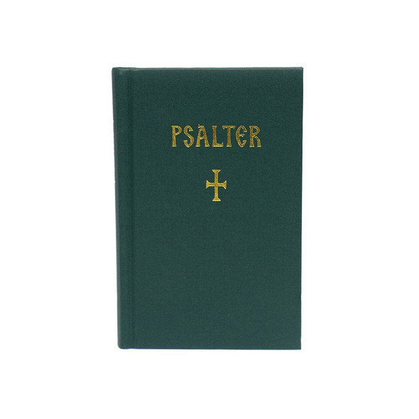 Cloth-bound hardcover Pocket Psalter with 151 Psalms from the Septuagint, ideal for daily Orthodox prayer.