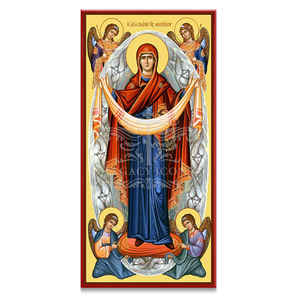 Protecting Veil of the Theotokos Icon - T169