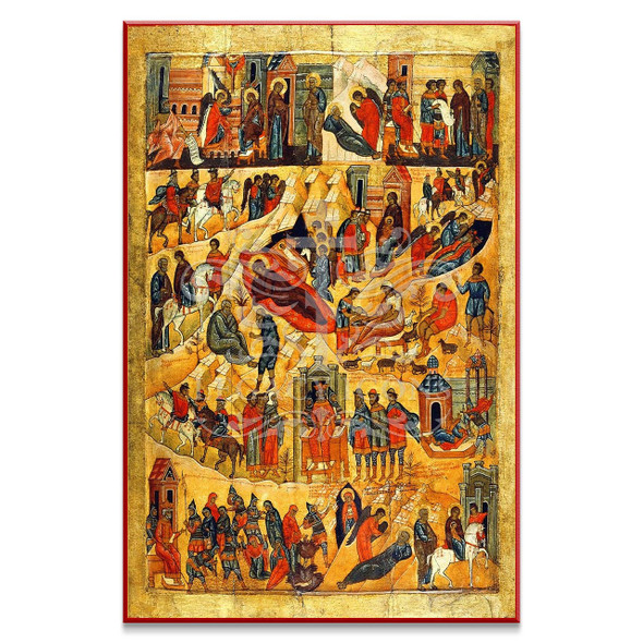 Nativity of Christ Icon - F164