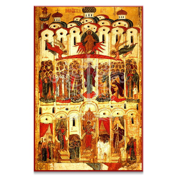 Protection of the Theotokos (XVIc) Icon - T109