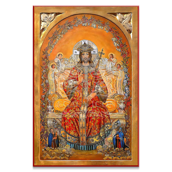 Christ Enthroned Icon - X121
