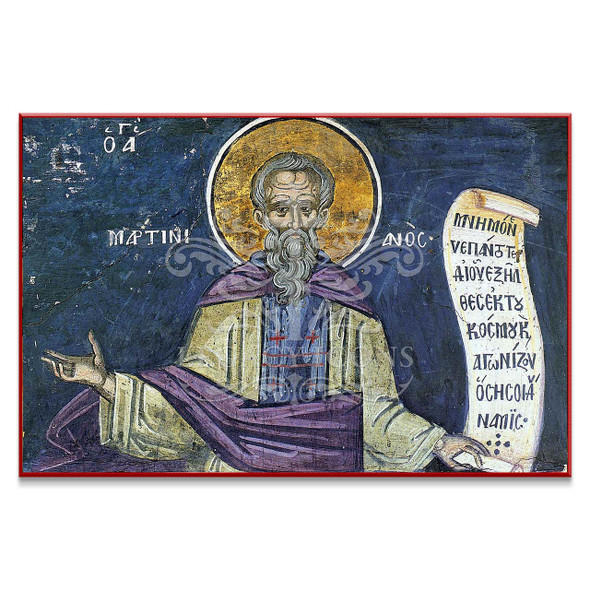 Saint Martinian of Caesarea (Athos) Icon - S280