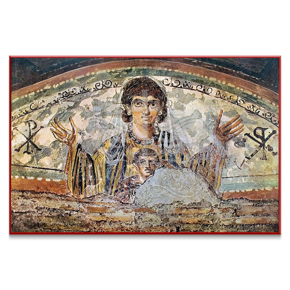Theotokos "Orans" (Catacombs) Icon - T197