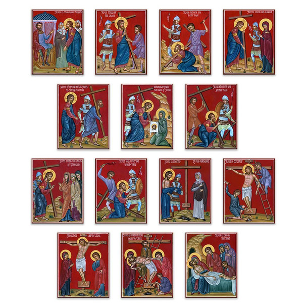 Stations of the Cross Set - Y019