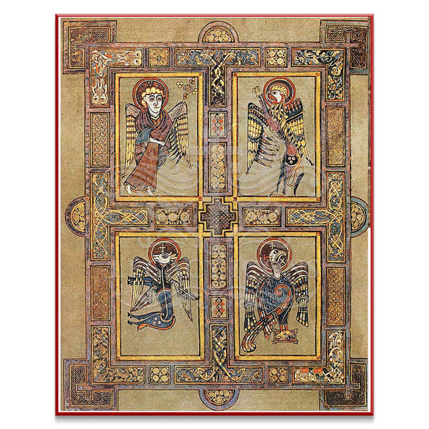 Four Evangelists (Illumination) Icon - S129