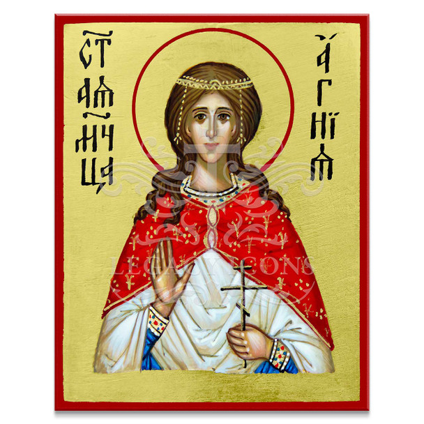 Saint Agnes of Rome (Davidovskiy) Icon - S564