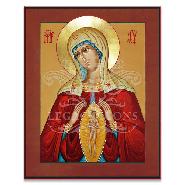 Theotokos "the Helper in Childbirth" Icon - T208