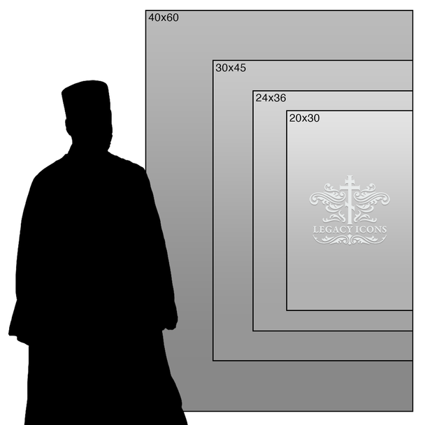 Nicholas of Zhicha (XXIc) Cathedral Icon - S337