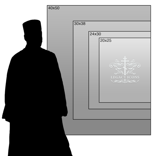 Entry Into Jerusalem (XXIc) Cathedral Icon - F201