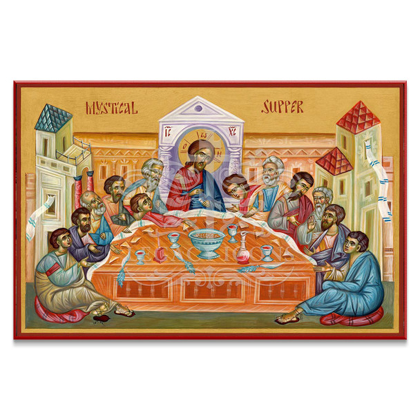 Mystical Supper (XXIc) Cathedral Icon - F256