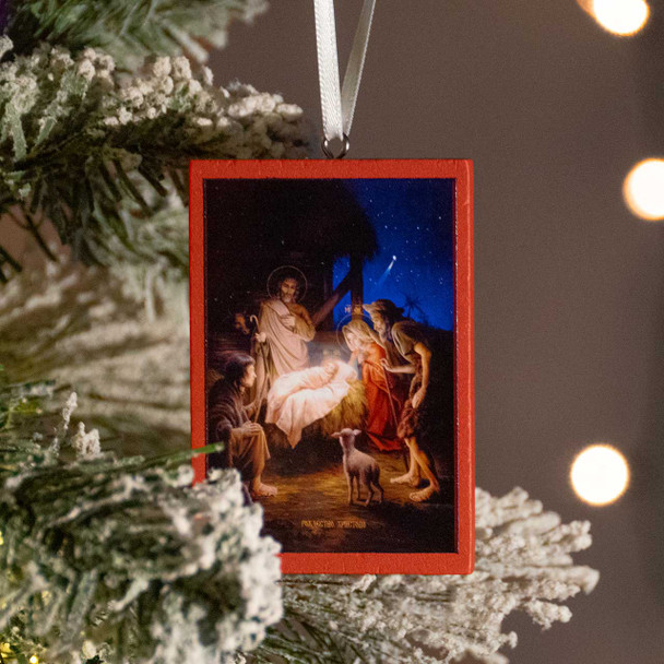 Nativity of Christ Tree Ornament - H2302