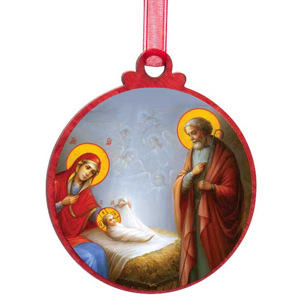 Nativity of Christ (Academic) Tree Ornament - H2401