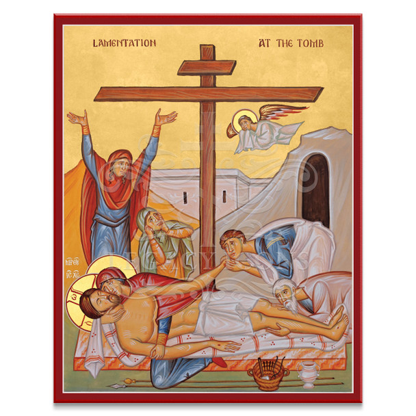 Lamentation At The Tomb Icon (Whirledge) Icon - F424