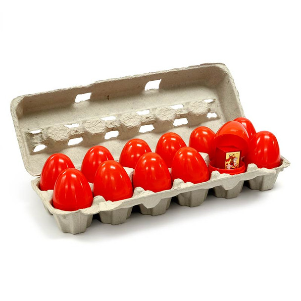 Micro Icon Surprise Red Easter Egg Set