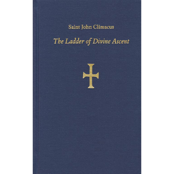 cloth-bound Orthodox book by Saint John Climacus, detailing 30 spiritual steps toward divine ascent. cloth-bound Orthodox book by Saint John Climacus, detailing 30 spiritual steps toward divine ascent.