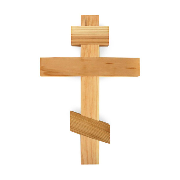 Orthodox Wall Cross (Three Woods)