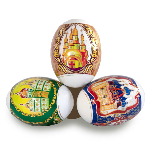 Churches Easter Egg Decoration Shrink Wraps