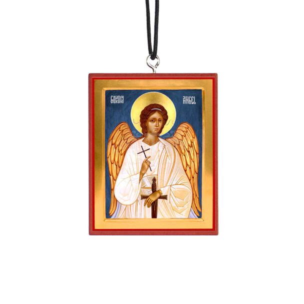 Christ / Guardian Angel Mirror Icon