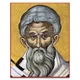 Historic Greek icon of St. Gregory the Theologian from Mount Athos