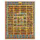 Unique Byzantine icon of the 12 Month Calendar (Menaion) featuring over 1000 saints and many scenes from feasts across the Church Calendar