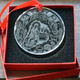 Crystal - Etched Ornament Set