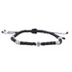 Knitted Bracelet with Metal Beads