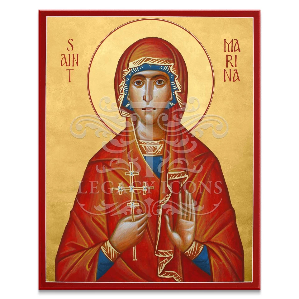 Icon of Saint Marina of Antioch