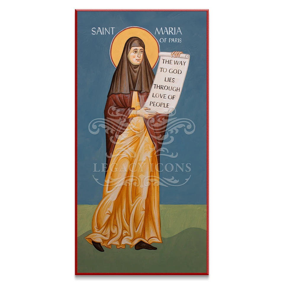 Icon of Saint Maria of Paris