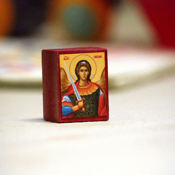 Saint Michael Micro Icon