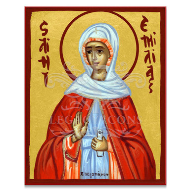 Saint Emilia Icon by Legacy Icons